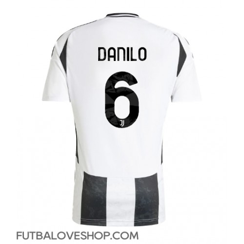 Dres Juventus Danilo Luiz #6 Domáci 2024-25 Krátky Rukáv